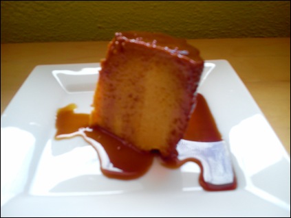 FLAN DE CALABAZA